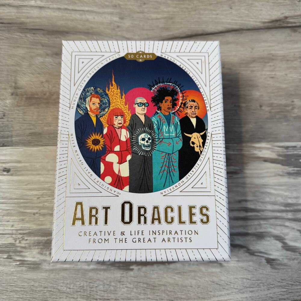 Art Oracles Card Deck 50 Cards Guidebook Creative Inspiration Laurence King
